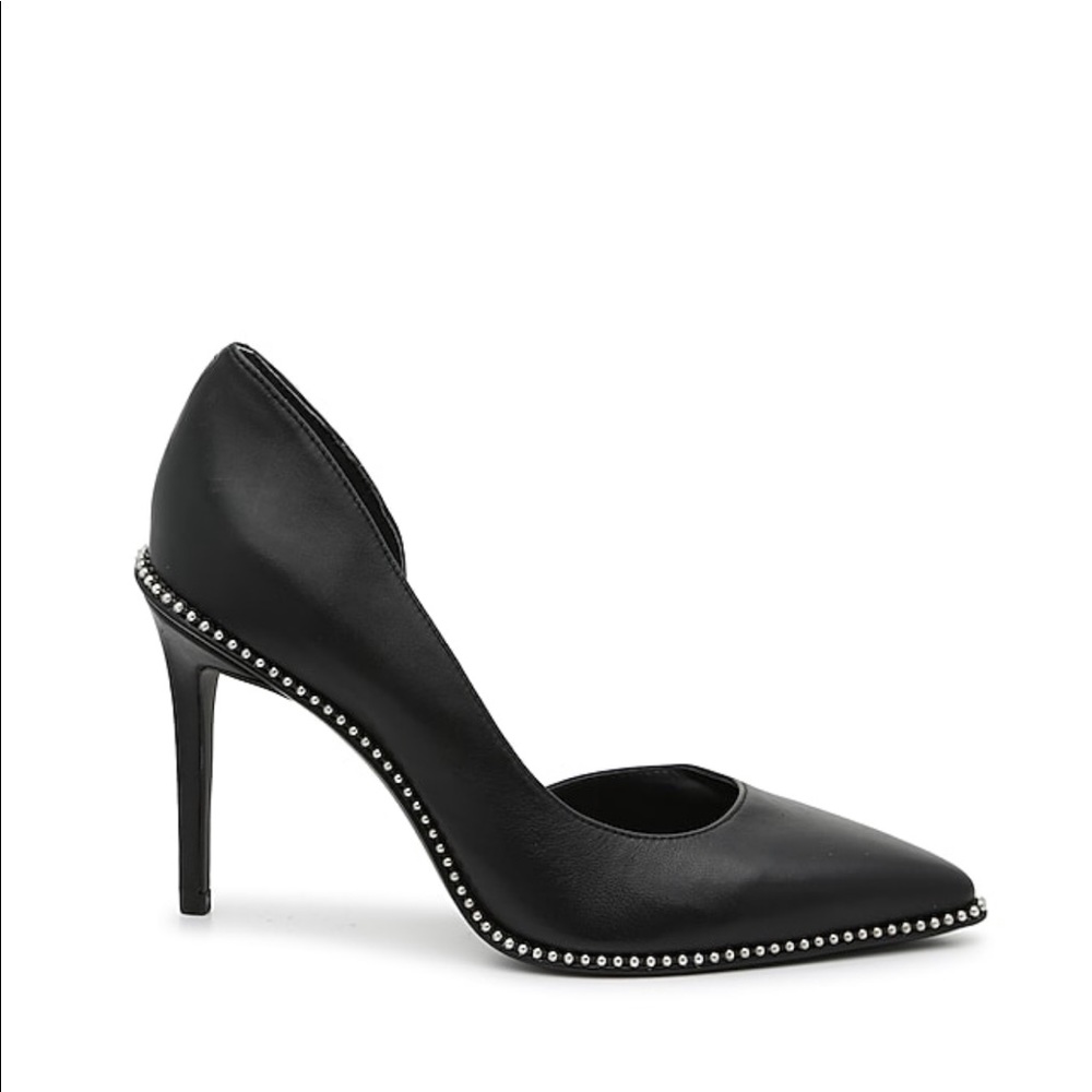 New Studded black heels